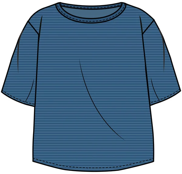 Shirt Szablon Dla Twojego Projektu — Wektor stockowy