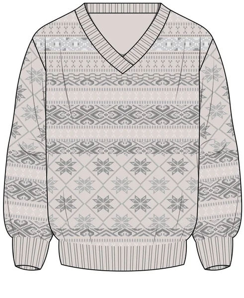 Ilustrație Vectorială Îmbrăcămintei Modă Tricotate — Vector de stoc