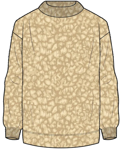 Wektorowa Ilustracja Kobiecego Swetra — Wektor stockowy