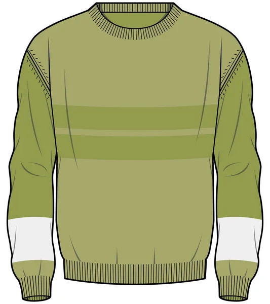 Boys Men Sweater Winter Wear Vector — стоковий вектор
