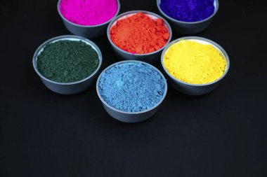 colorful Happy Holi Advertisement Promotional backgroundd for Festival of Colors celebration