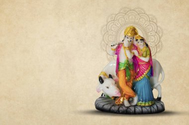 Lord Krishna Hint Tanrısı Janmashtami bayramı, Mutlu Krishna Janmashtami festivali, Tanrı Shri Krishna 'nın doğum günü