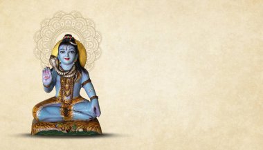 lord shiva Happy Maha Shivaratri greeting card lord shiva statue