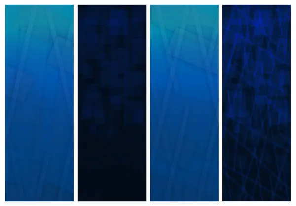 abstract blue color geometrical background pattern