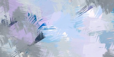 Soyut sanat arka planı Modern sanat fırça darbeleri yağlı boyaları çizer