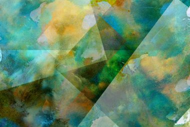 Grunge soyut arkaplan desenli kağıt suluboya