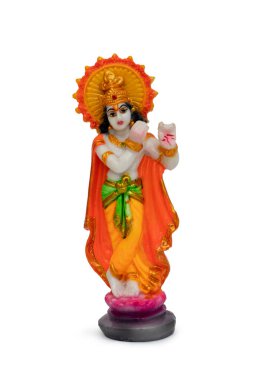 Lord Krishna Hint Tanrısı Janmashtami bayramı, Mutlu Krishna Janmashtami festivali, Tanrı Shri Krishna 'nın doğum günü