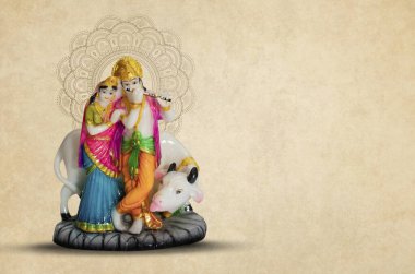 Lord Krishna Hint Tanrısı Janmashtami bayramı, Mutlu Krishna Janmashtami festivali, Tanrı Shri Krishna 'nın doğum günü