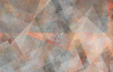 Farklı geometrik öğelerle soyut renkli sulu boya arka plan