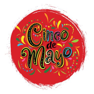 Cinco de Mayo, fiesta, vektör grafik tasarımı
