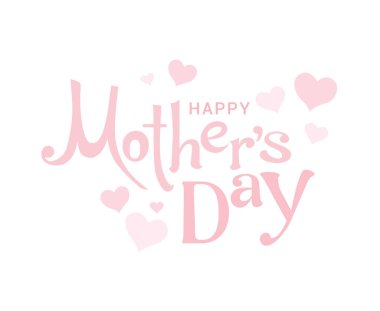 Anneler Günün kutlu olsun. Tebrik kartı, poster, afiş, davet için vektör illüstrasyonu