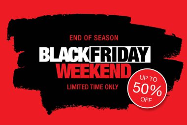 Kara Cuma indirimi için canlı bir arkaplan.