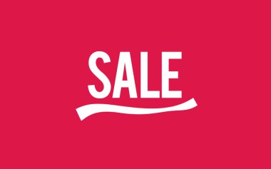 Satış flaması vektör grafik tasarımı