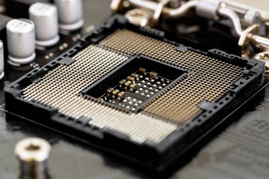 İşlemci soketi kapatma görüntüsü, Merkezi Bilgisayar İşlemcisi