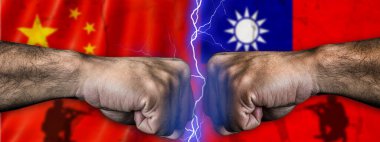 Çin, Tayvan bayrağına karşı, siyasi gerilim