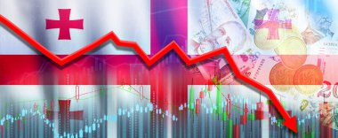 Gürcistan 'daki ekonomik kriz. Gürcistan Ekonomisi Finansal Sonbahar Konsepti