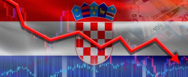 Hırvatistan ekonomik grafikte mali kriz yaşıyor. Hırvatistan 'ın ekonomik piyasadaki mali çöküşü