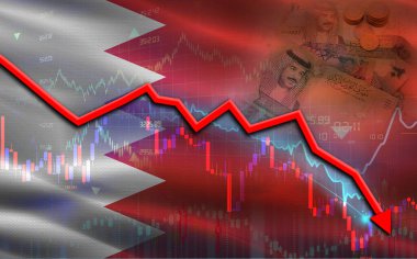 Bahreyn ekonomi piyasasında finansal çöküş yaşıyor. Bahreyn ekonomik grafikte mali kriz