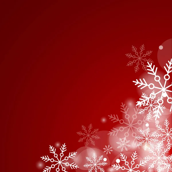 Winter Snowflakes Shape Snow Design Element Christmas Snowfall Happy New — Stock Photo, Image