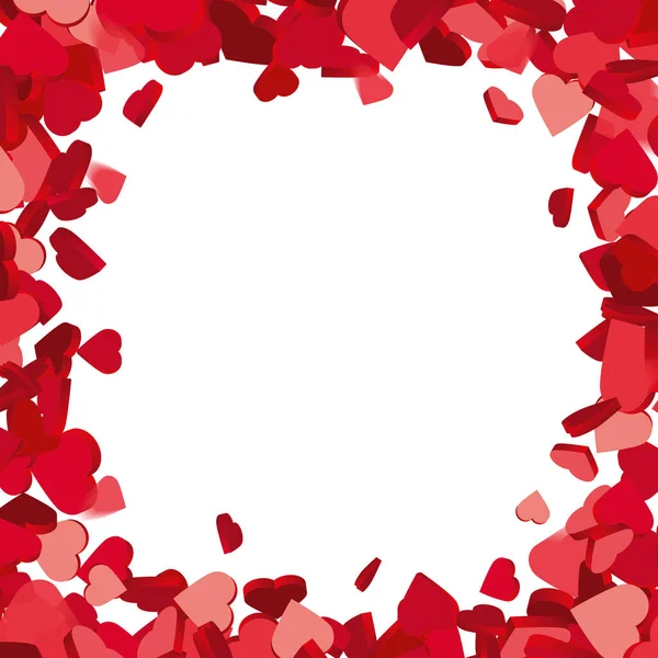 Corações Vermelhos Amor Fundo Feliz Dia Dos Namorados Feliz Dia — Fotografia de Stock