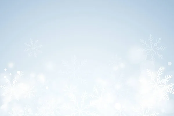 Flocos Neve Inverno Forma Elemento Design Neve Natal Snowfall Modelo — Fotografia de Stock