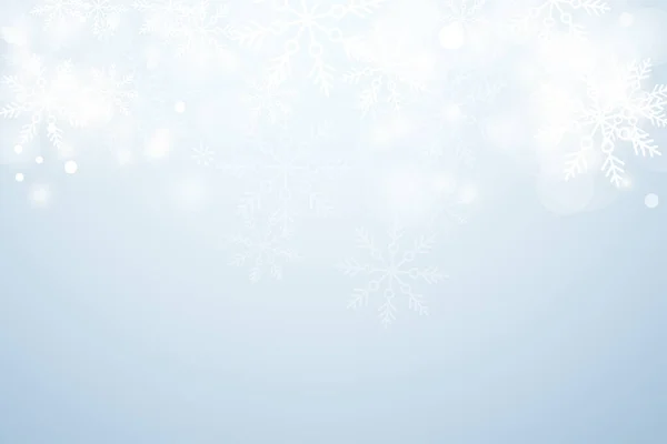 Зимние Снежинки Элемент Дизайна Снега Рождественский Снегопад Новым Годом Шаблон — стоковое фото