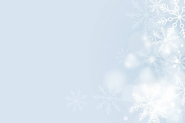 Zimní Sněhové Vločky Tvar Sníh Design Element Vánoční Sněžení Šťastný — Stock fotografie