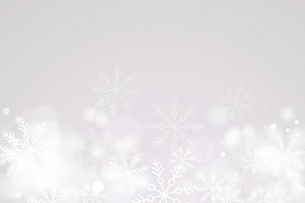 Winter Schneeflocken Form Schnee Design Element Weihnachten Schneefall Glücklich Neues — Stockfoto