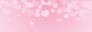 Pink sweet hearts background - love design for valentines day - mothers day theme