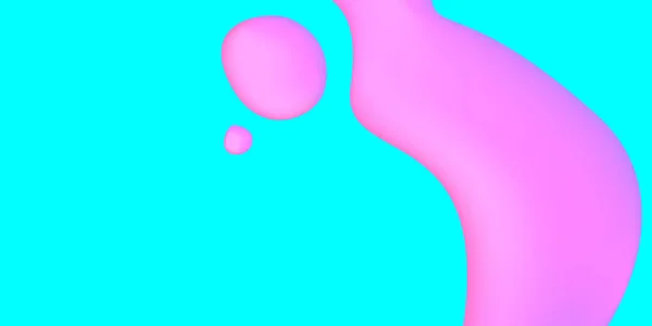 Abstrakcyjny Baner Kolorach Pop Nowoczesny Design Theme — Zdjęcie stockowe