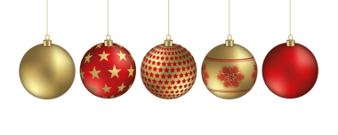 Asılı Noel topları tasarımı