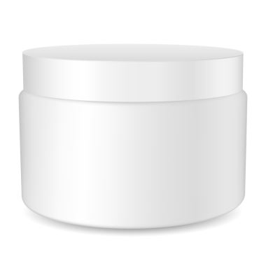 İzole edilmiş kozmetik ambalaj şablonu - tasarım ögesi