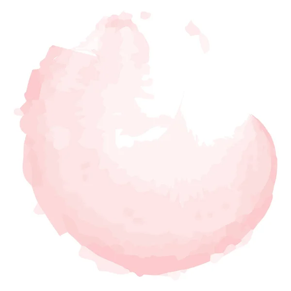 Πολύχρωμο Αφηρημένο Πλαίσιο Λεκέ Από Πινέλο Υδατογραφία Μοντέρνες Ροζ Αποχρώσεις — Διανυσματικό Αρχείο