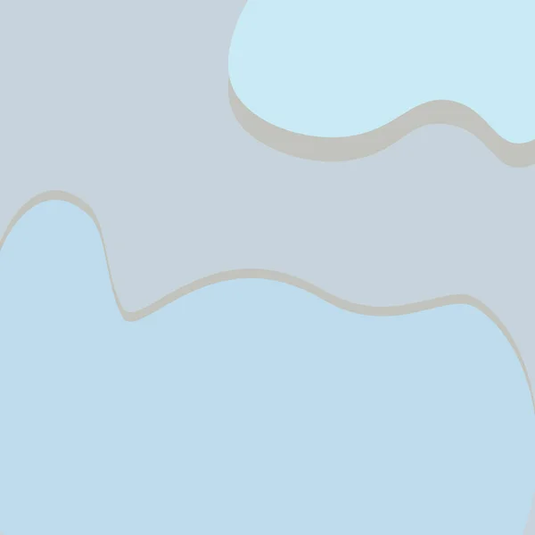 Hintergrundtextur Mit Abstrakten Flecken Trendigen Winterblautönen Papierkartenstil Mit Copyspace Geeignet — Stockvektor