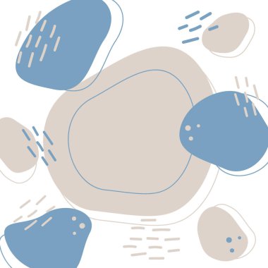 Kış mevsimindeki soluk renklerdeki renk noktalarından soyut arkaplan dokusu. İzole et. Çerçeve. Harfler ya da afişler için şablon, web için arkaplan, poster, kart, broşür, broşür, etiket. Karalama. Vektör. EPS