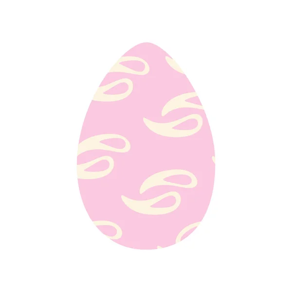 Πασχαλινό Αυγό Μοντέρνο Ροζ Αφηρημένο Απλό Μοτίβο Μοντέρνα Απόχρωση Καλό — Διανυσματικό Αρχείο