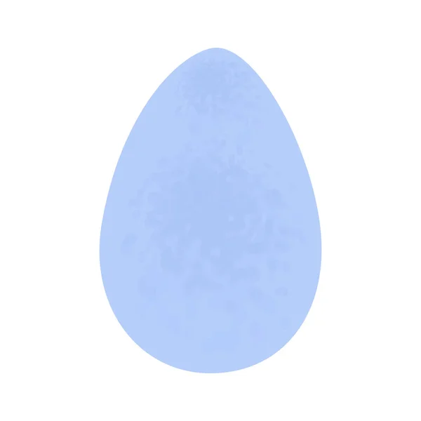 Αφηρημένο Λαμπερό Πασχαλινό Αυγό Μοντέρνο Απαλό Μπλε Χρώμα Καλό Πάσχα — Διανυσματικό Αρχείο