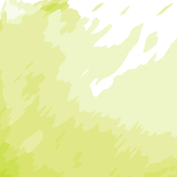 Spots Abstraits Dans Une Teinte Vert Printemps Tendance Une Manière — Image vectorielle