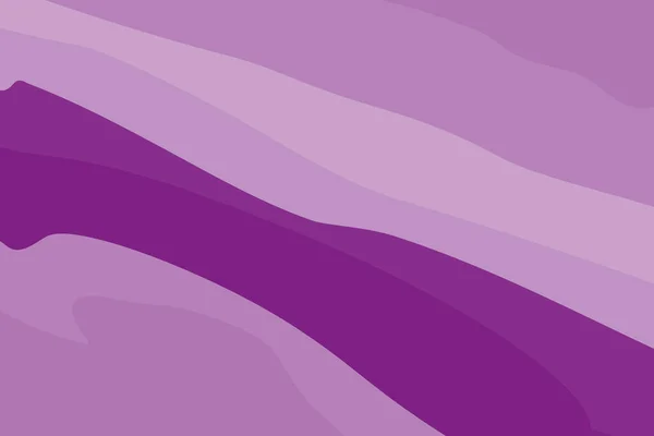 波浪形线条的矢量抽象背景纹理在时尚柔和的紫色阴影中 — 图库矢量图片