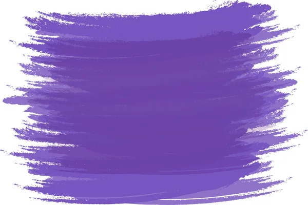 Vector Abstract Hintergrundtextur Des Pinselstrichs Trendigen Violetten Tönen Kopierraum Isoliert — Stockvektor
