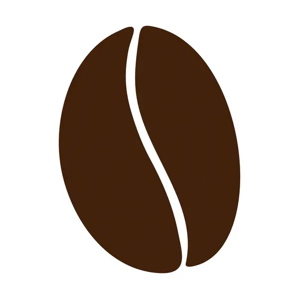 Koffie Bonen Logo Idee Ontwerp Concept Voor Icoon Sticker Wijzer — Stockvector