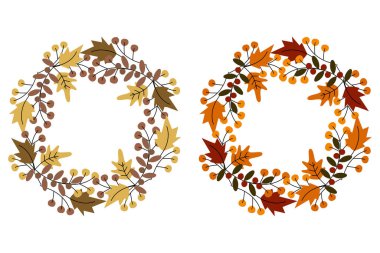 Şükran Günü kutlamaları, kartlar, baskılar, tişörtler, afişler, afişler için EPS Vektör tasarımı kavramını izole etmek için 2 adet uzay şablonu kopyala