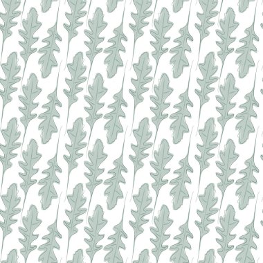 Suluboya Arugula, hatları kusursuz olmayan bir şekille ayrılmaz. Sağlıklı beslenme geçmişi. İzole Vektör illüstrasyonu Paketleme, duvar kağıdı veya ağ, posterler, afişler, kartlar, fiyat etiketi, etiket