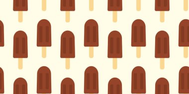 Tahta Çubuk Şekerli Çikolata Şekerlemesi Minimalist Tatlı Tatlı Tatlı Arkaplan konsepti. İzole Vektör illüstrasyon Tematik Kartlar Duvar Kağıdı, ambalaj, baskı materyalleri veya web tanıtım afişleri