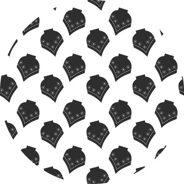 Kar Taneleri Minimalist Dairesel Dekoratif Etiket Etiketi Arkaplan fikriyle rahat bir panço. İzole Vektör illüstrasyon Tematik Kıyafet Kartları, poster, fiyat etiketleri, broşürler veya reklam afişleri