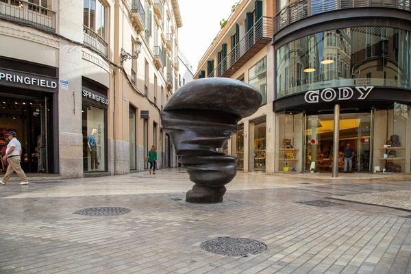 Málaga Espanha Maio 2019 Pontos Vista Escultura Artista Britânico Tony — Fotografia de Stock