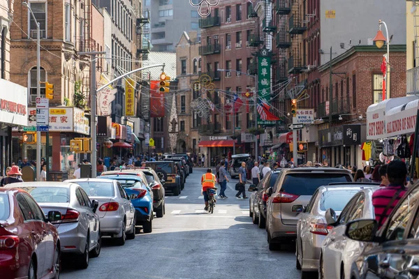 Nova York Estados Unidos América Setembro 2019 Pessoas Nas Ruas — Fotografia de Stock