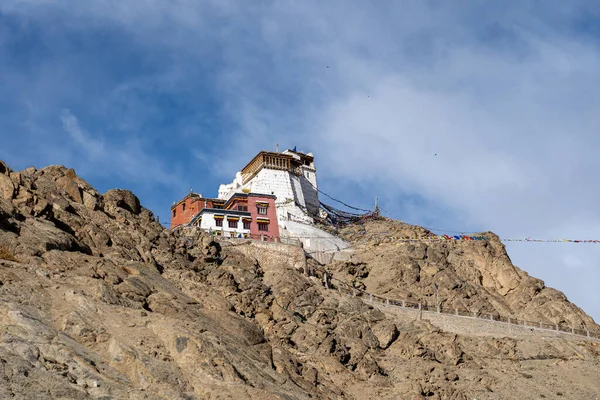 Leh India April 2023 Namgyal Tsemo Monastery Буддійський Монастир Вершині — стокове фото