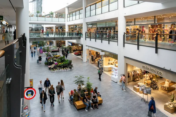 Коппель Дания Июня 2023 Года Люди Торговом Центре Фредерик Центре — стоковое фото