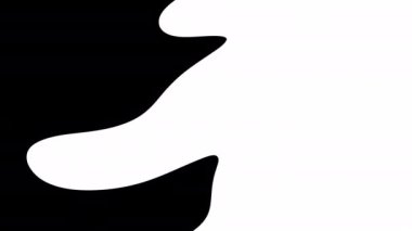 Elle çizilmiş animasyon, sıçramış sıvı geçiş koleksiyonu seti. Yüksek kalite 4k görüntü